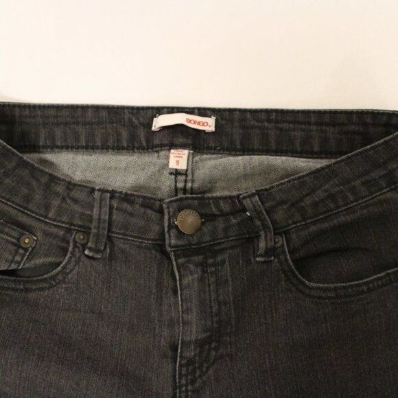 Bongo Black Ripped Skinny Jeans 9 - Picture 3 of 7